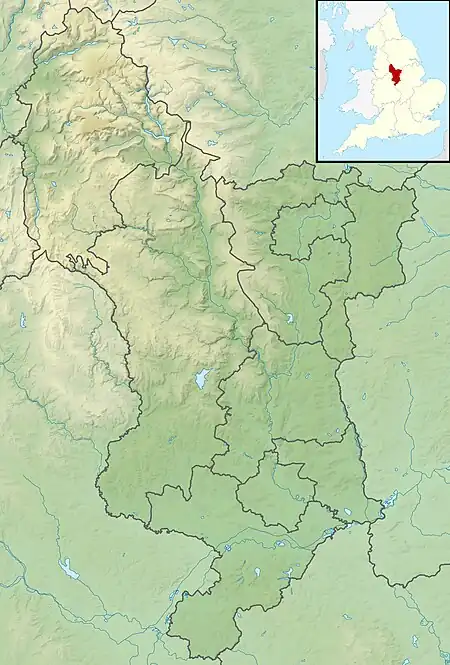 Eccles Pike is located in Derbyshire