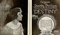 An advertisement for the film from Motion Picture News