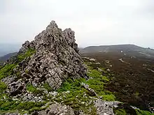 The Devil's Chair, looking northwards