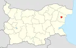 Devnya Municipality within Bulgaria and Varna Province.