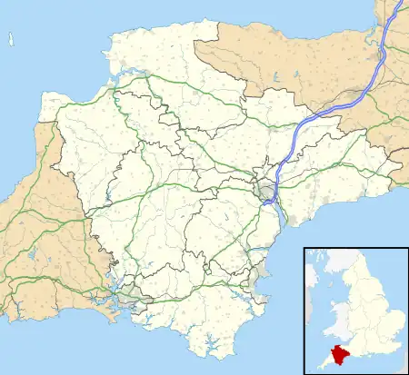 Broadhembury is located in Devon