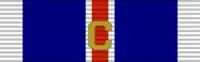 Distinguished Flying Cross Ribbon with "C" Device