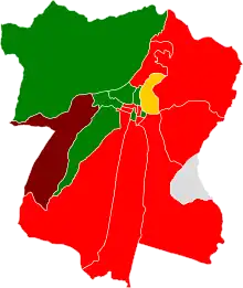 Results for ward chair by party