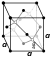 Diamond cubic crystal structure for diamond: carbon