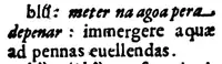 The entry for blu᷄́ shows that a vowel with an apex can take on an additional tone mark, in this case an acute.