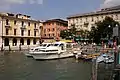 Malcesine harbour.