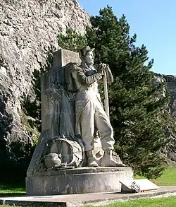 Grenadier [fr] by Georges Diebolt, in Dijon, birthplace of its sculptor