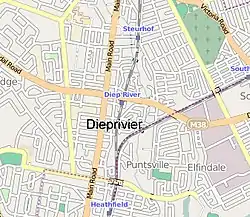 Street map of Diep River