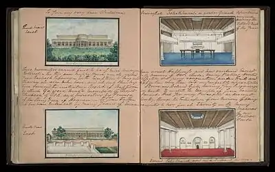 Different views of the Metcalfe House, Delhi, 1843, which now houses the Laser Science and Technology Centre (DRDO).