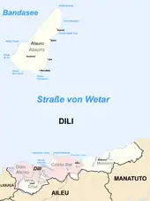 Cities in the municipality of Dili