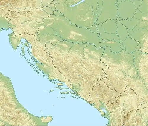 Croatian Dominican Province is located in Dinaric Alps