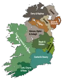 Dioceses of the Church of Ireland