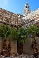 Diocletian's Palace substructure garden.