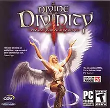 The CD insert for Divine Divinity.