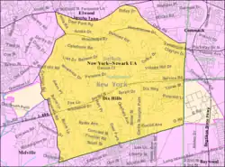 U.S. Census map