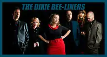 The Dixie Bee-Liners in 2009; from left to right: Buddy Woodward, Rachel Johnson, Brandi Hart, Jeremy Darrow, Casey Henry, Robin Davis