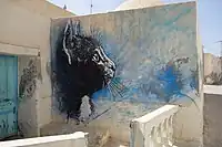 Mural in Djerbahood, Tunisia