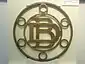 Dodge Brothers emblem c. 1910, removed from the gate of the "Dodge Main" before its 1981 demolition