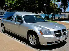 Modern hearse, 2006 Dodge Magnum in Chile