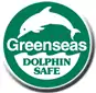 Greenseas dolphin safe label.