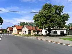 Centre of Dománovice