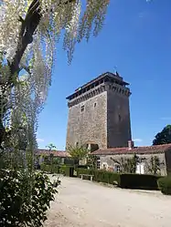 The keep in Bazoges-en-Pareds