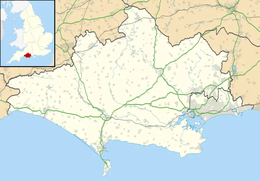 Henbury is located in Dorset