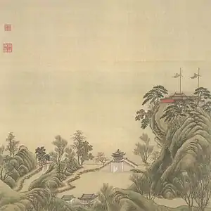 Double Reflection and Sound of the LuteChinese: 夾鏡鳴琴; pinyin: Jiājìng míngqín