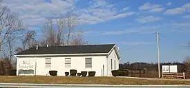 Dover Township Hall along M-34