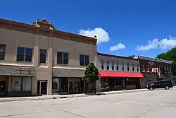 Downtown Clinton, July 2020