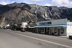 Main Street in Downtown Lillooet