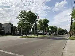 Main Street in Van Buren, Ohio