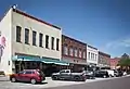 West Franklin Street between South College and Rogers Streets, downtown Waxahachie