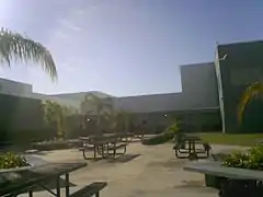 Krop's northern patio