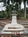 Bust of Dr. Rafael Ma. Moscoso in the park