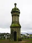 Monument In Cemetery To Dr. Robert Simpson