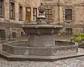 City Hall Fountain, Neues Rathaus, Dresden, 1911