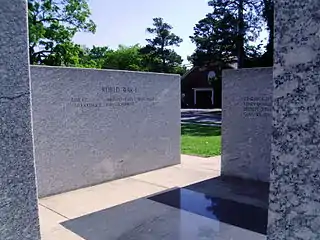 Memorial interior