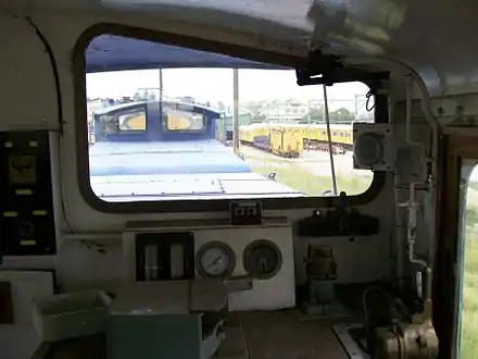 Cab interior of Driefontein no. 1