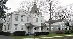 A home in Dryden's historic district, January 2010