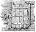 This door hinges on the stile and is called a haar-hung door.