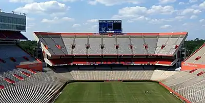 Inside Ben Hill Griffin Stadium