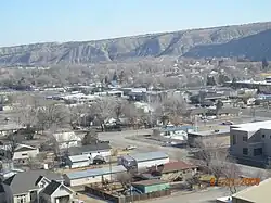 Looking SouthEast and down on Duchesne, January 2009