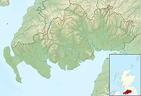 Loch Arthur is located in Dumfries and Galloway