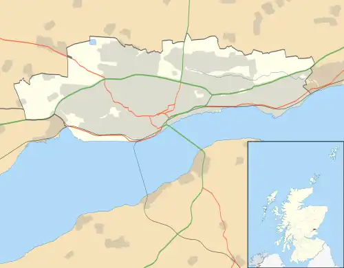 Scottish Junior Football East Region Premier League North is located in Dundee