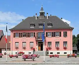 The town hall in Durmenach