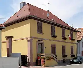 The town hall in Durrenentzen