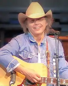 Dwight Yoakam, singer-songwriter, musician, and actor, known for his pioneering style of country music