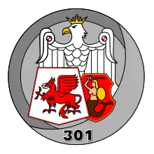 No. 301 Polish Bomber Squadron"Land of Pomerania, Defenders of Warsaw" (Note: Personnel were also part of No. 1586 Flight RAF)