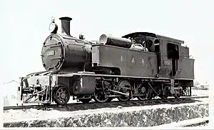 East African Railways publicity photograph of no. 1001, c. 1953